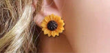 Sunflower Studs - Pretty Please on Broad