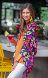 Everly Colorful Leopard Cardigan