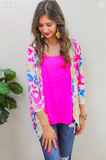 Everly Colorful Leopard Cardigan