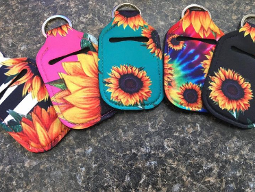 Hand Sanitizer / Chapstick Holders - Pretty Please on Broad