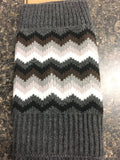 Knit Chevron Pattern Boot Cuff Toppers