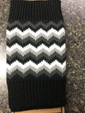 Knit Chevron Pattern Boot Cuff Toppers