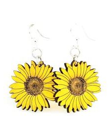 Adorable Sunflower Earrings - Pretty Please on Broad