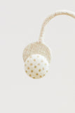 Gold Dot Button Earrings - Clip-On - Pretty Please on Broad