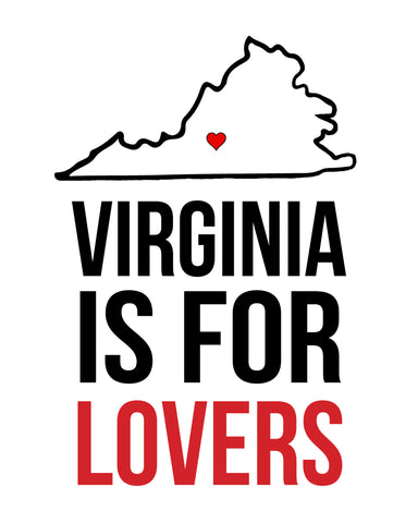 Virginia is for Lovers Poster - Pretty Please on Broad