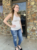LadiesTankTopEssentialStaplewardrobepiecesoftstretchracerbackteal_PrettyPleaseonBroaduniqueonlineboutiqueAltavistaForestLynchburgVANOLA