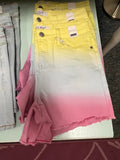 best boutique near me altavista lynchburg forest sml wine essential closet July Blue rainbow tie dye shorts