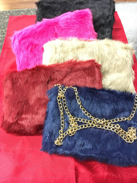 I'm all Warm & Fuzzy Purse - Pretty Please on Broad