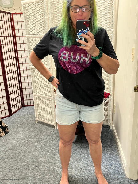 best boutique near me altavista lynchburg forest sml wine essential closet July Blue distressed shorts