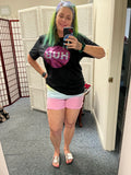 best boutique near me altavista lynchburg forest sml wine essential closet July Blue rainbow tie dye shorts