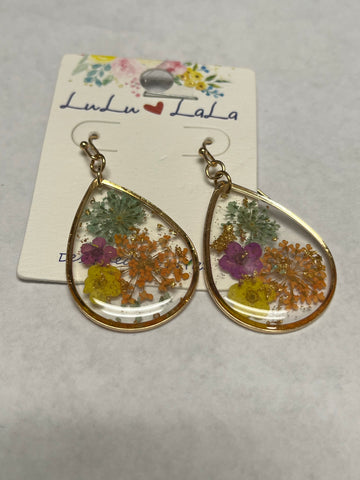 So Ready for Spring Floral earrings