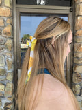 Long Ponytail Fruit Print Scrunchie - Pretty Please on Broad