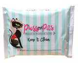 Puss and Pits Hypoallergenic Body Wipes - Pretty Please on Broad
